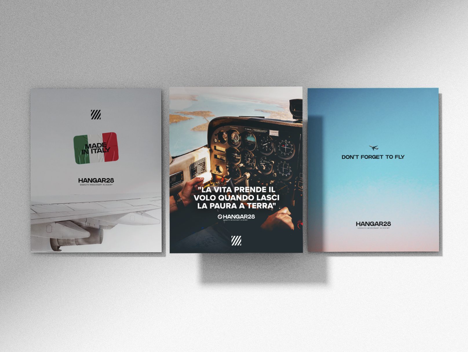 Hangar28 booklets