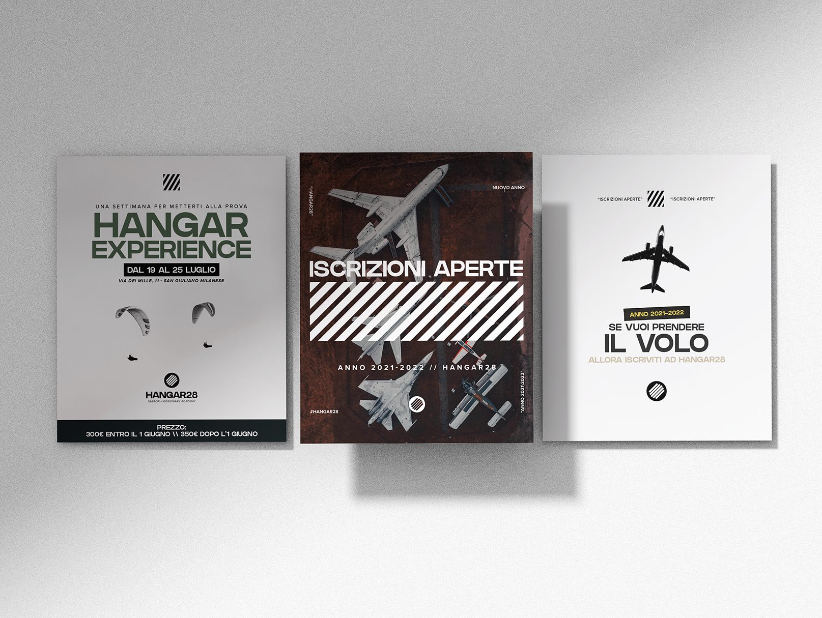 Hangar Experience posters