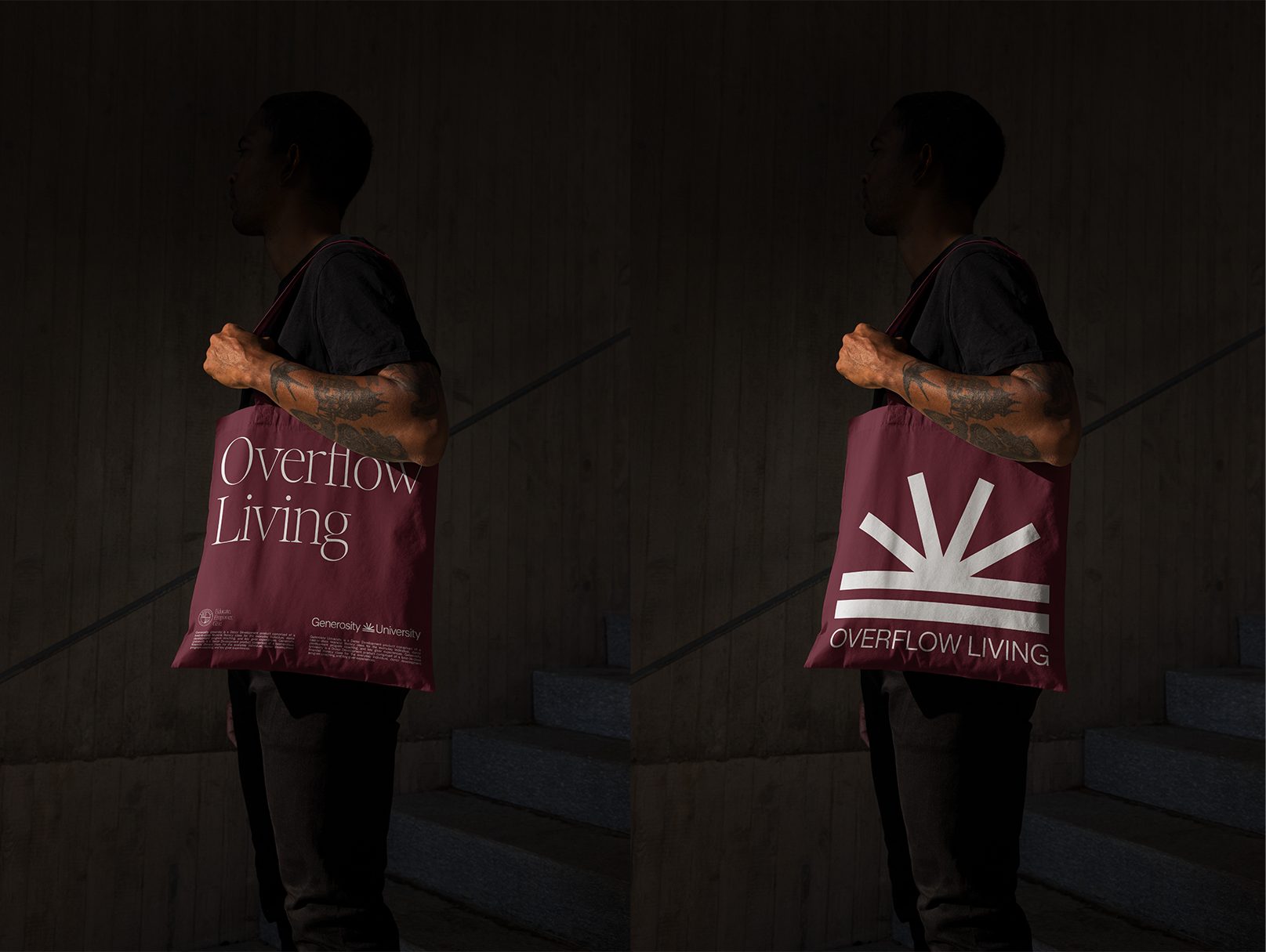 Overflow Living tote