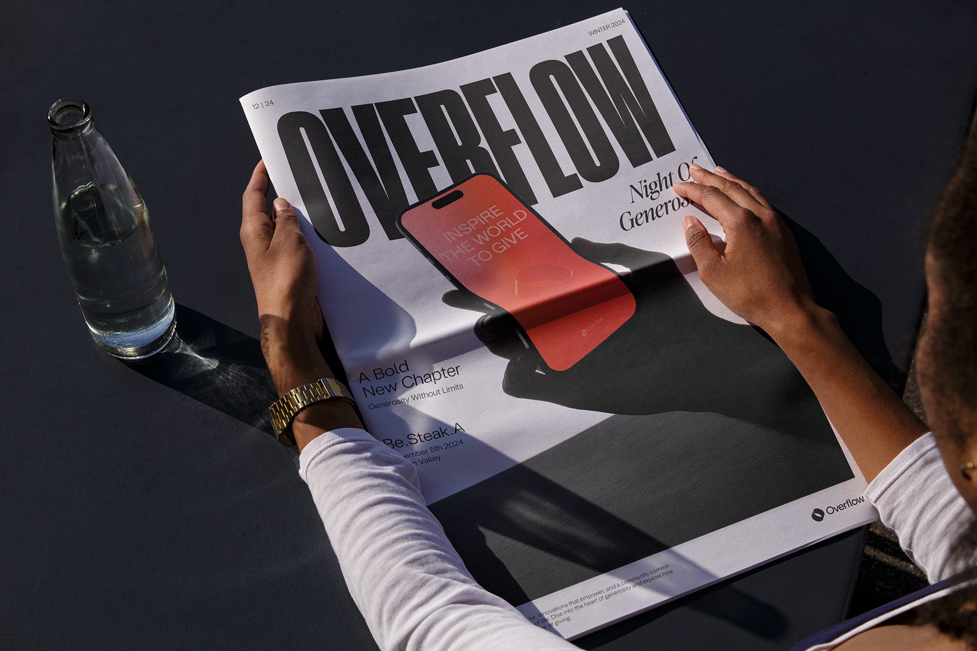Overflow newspaper