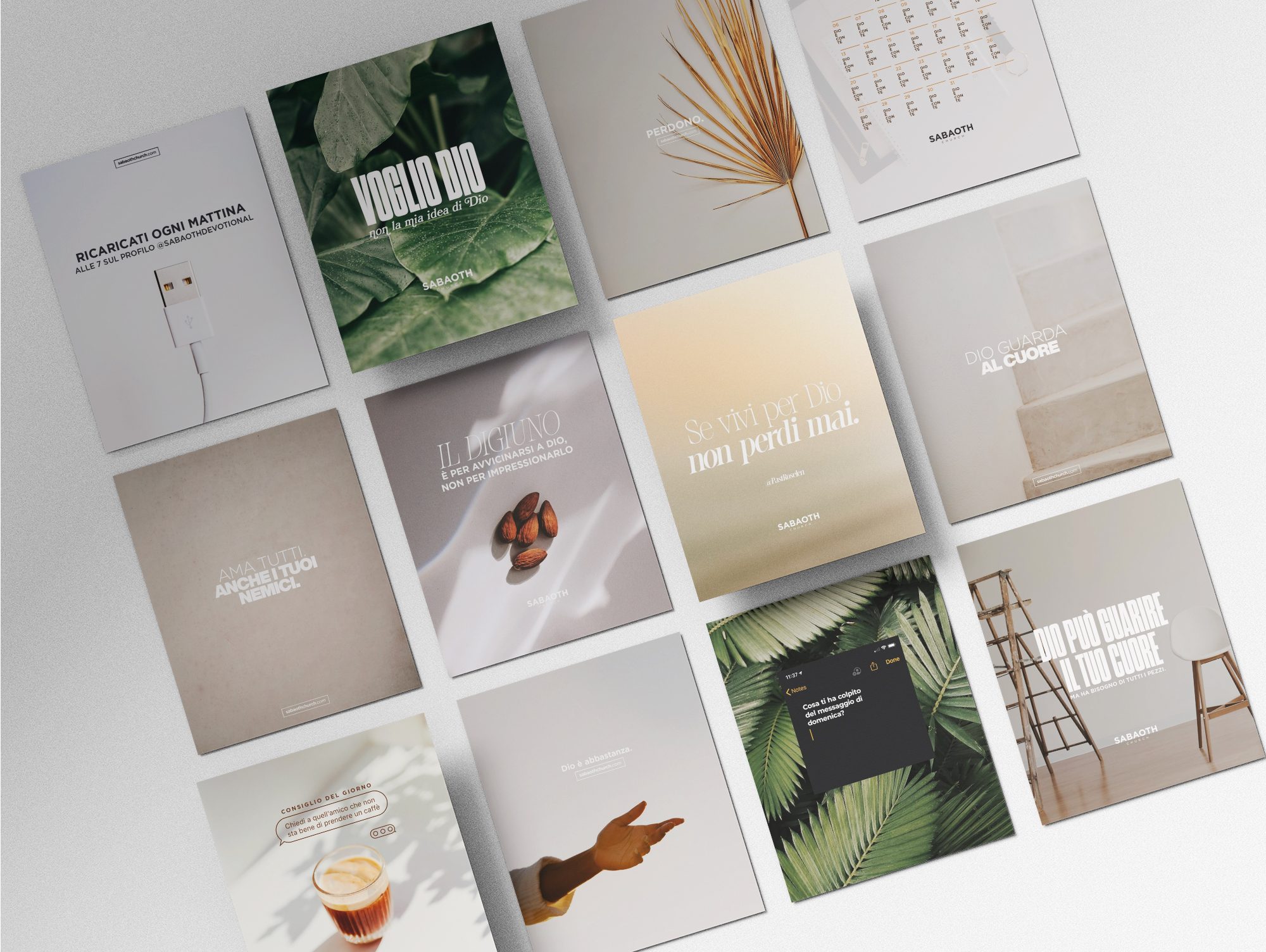 Sabaoth brand imagery