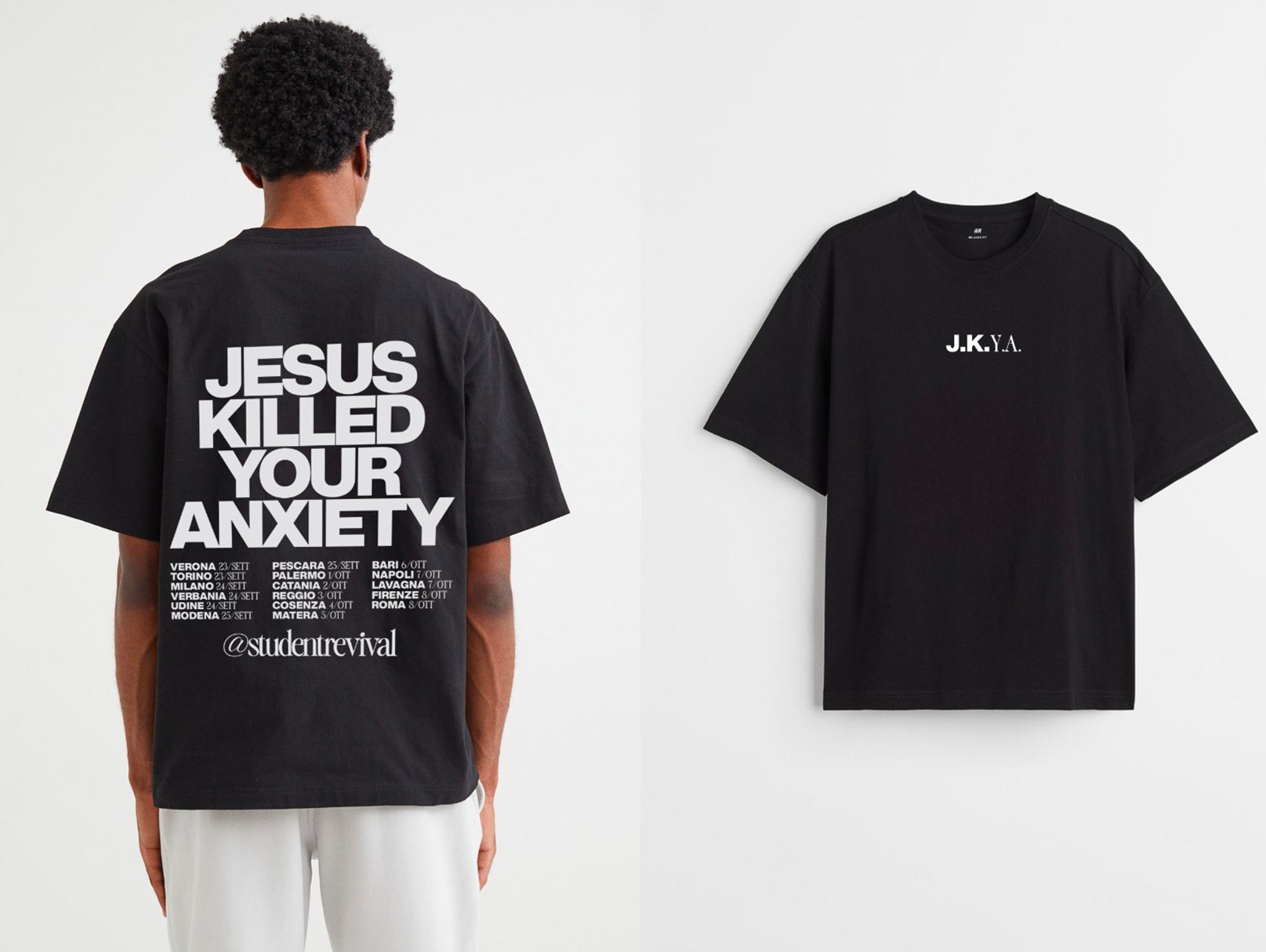 Jesus killed your anxiety tees