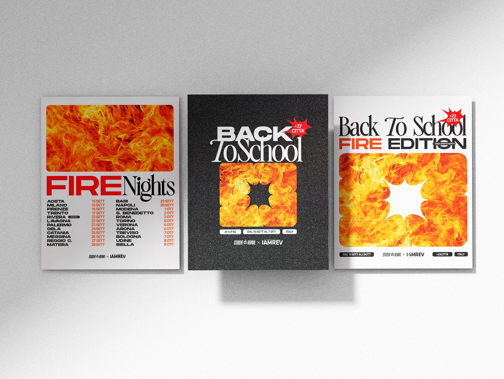 Fire Nights posters