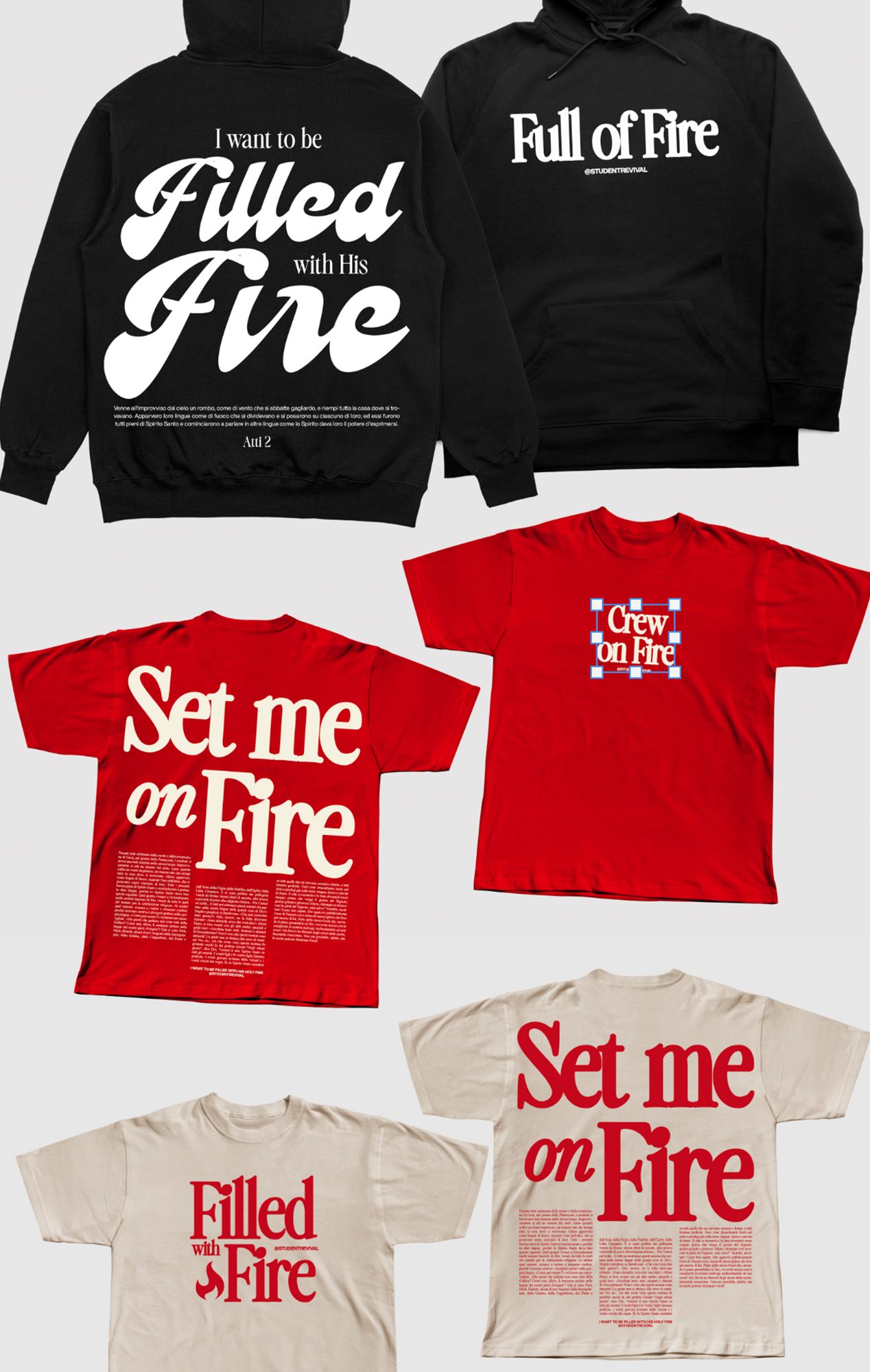Set me on Fire merch