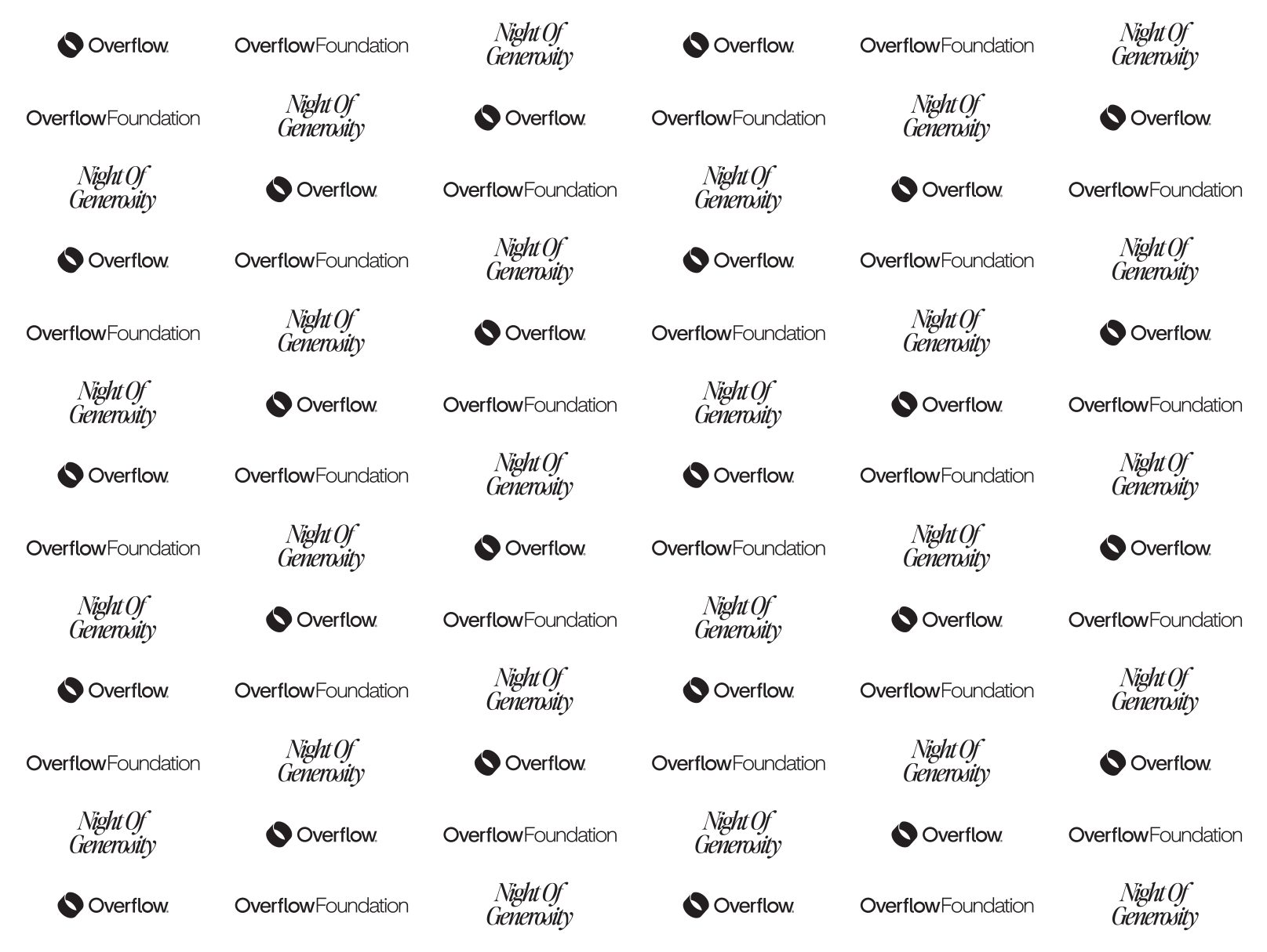 Night Of Generosity backdrop