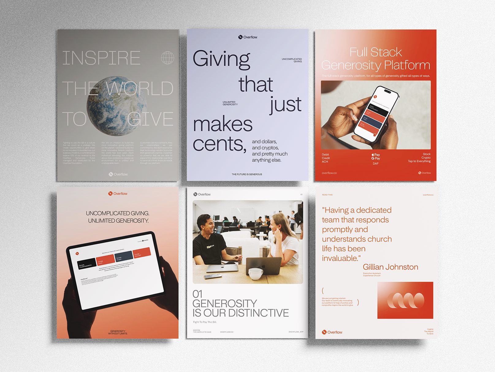 Overflow brand collateral