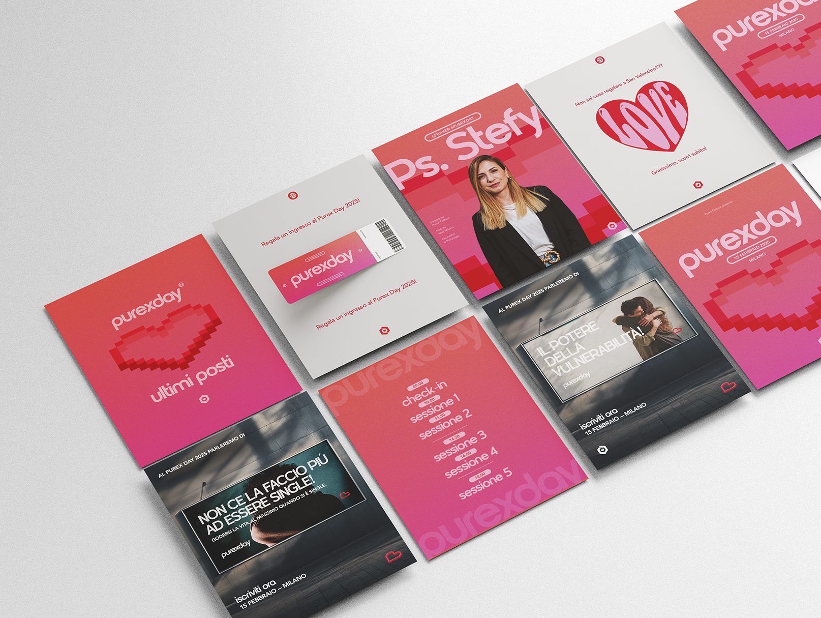 Purex Day cards